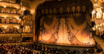 The theatre curtain