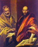18  El Greko.The Apostles Peter and Paul 