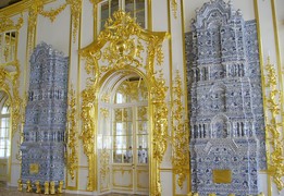 Interiors of the  Catherine palace